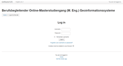 Desktop Screenshot of bemastergis.moodle-kurse.de