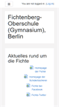 Mobile Screenshot of fichtenberg.moodle-kurse.de