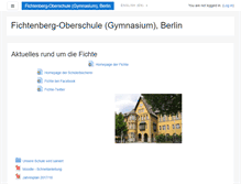 Tablet Screenshot of fichtenberg.moodle-kurse.de