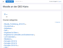 Tablet Screenshot of deokairo.moodle-kurse.de